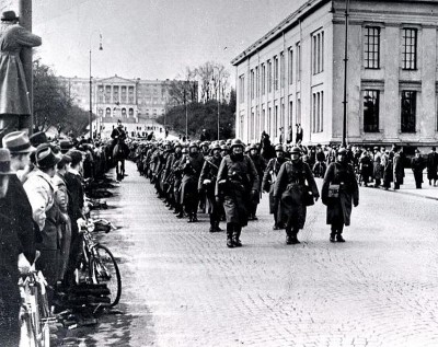 German forces in Oslo 1940