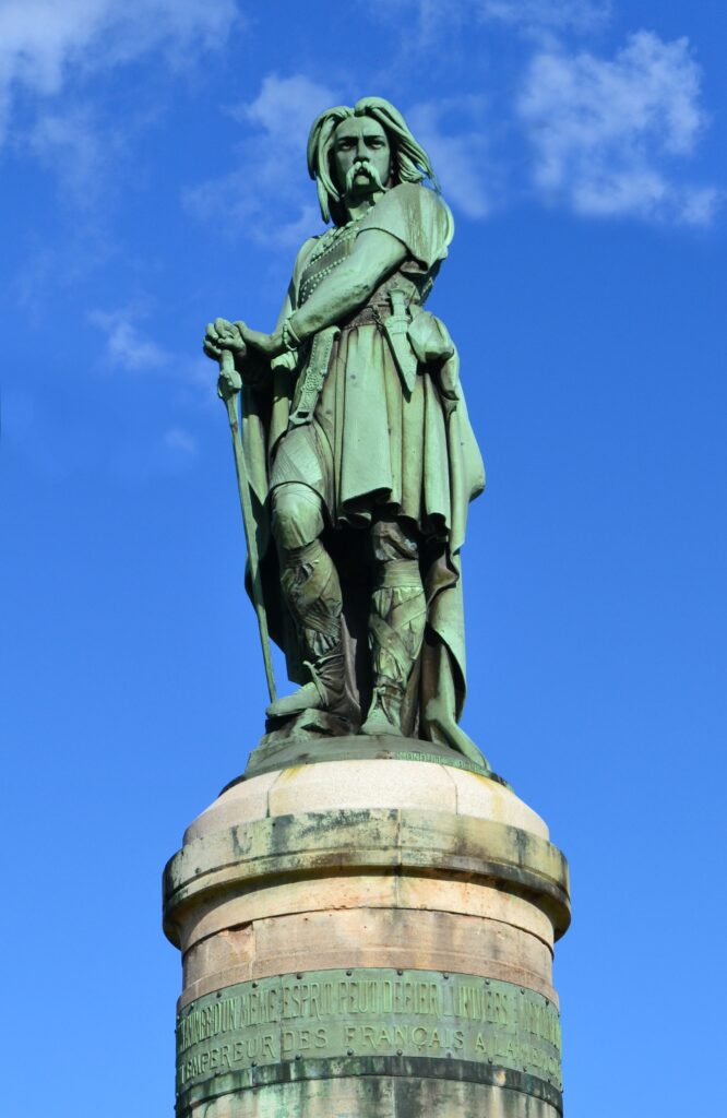 Statue of Vercingetorix, leader of the Gallic tribes