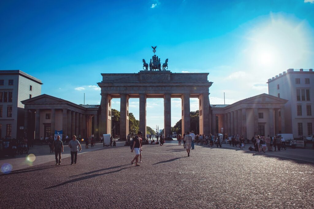Brandenburg Gate, the famous Landmark of Berlin
