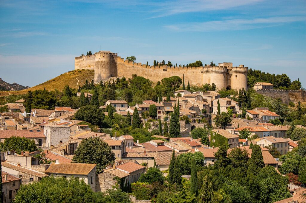 Panoramic view of the city of Avignon