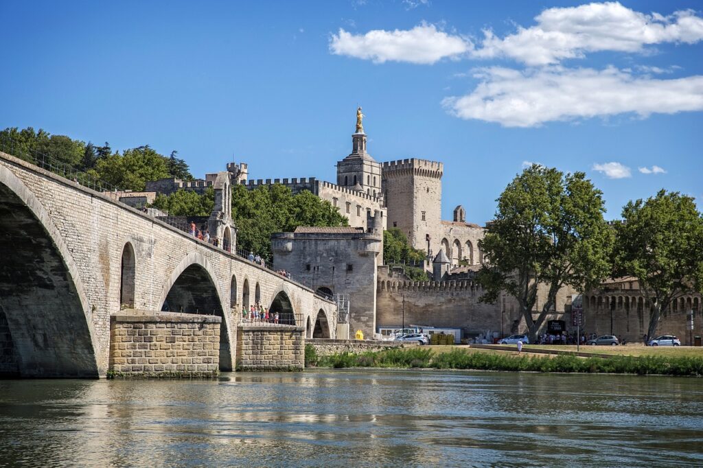 The Bridge of Avignon or known as Pont Saint-Bénézet