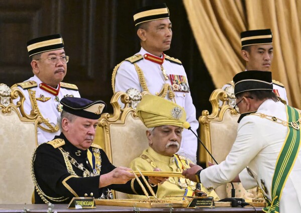 Sultan Ibrahim the current sultan of Malaysia